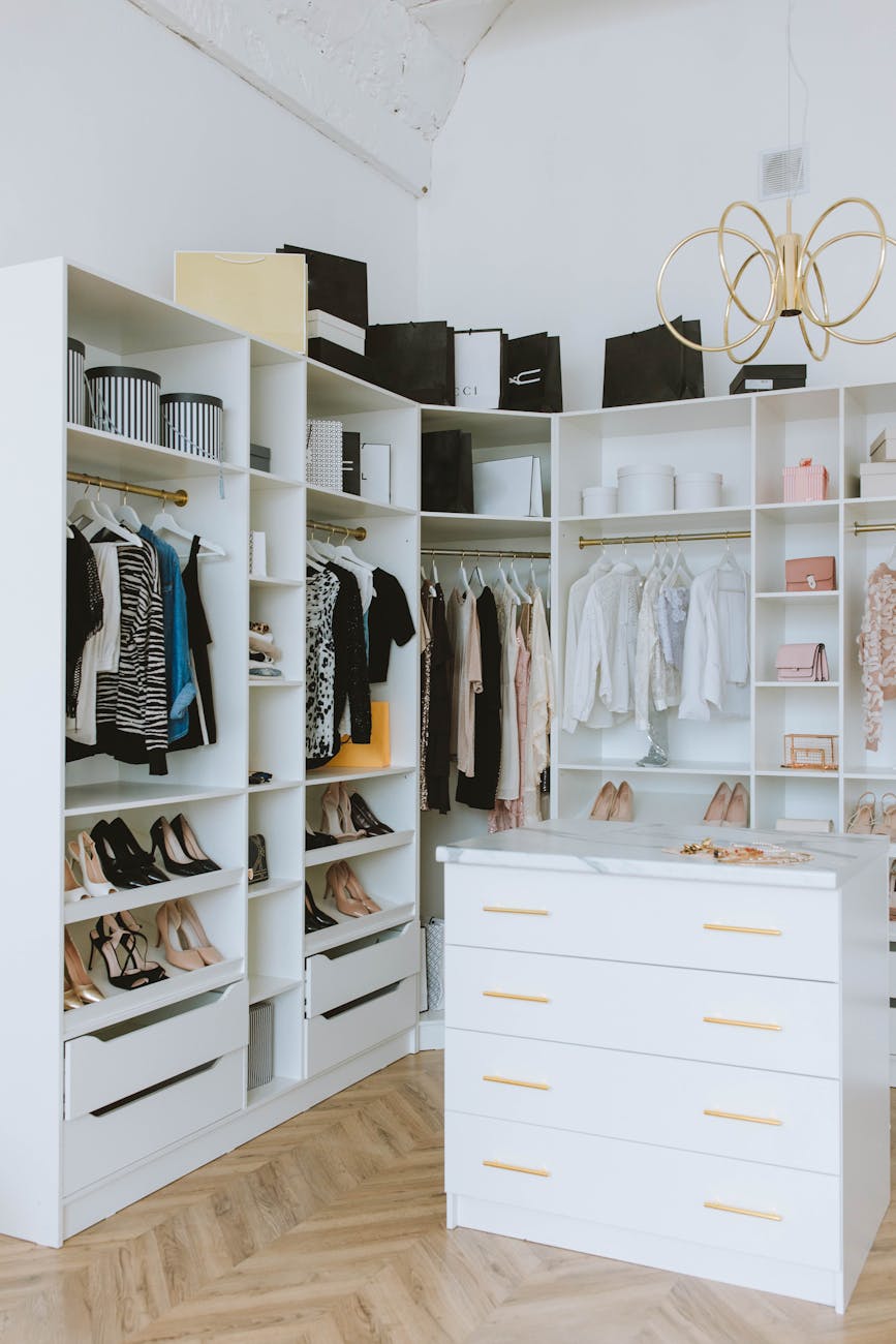 decluttering and storage solutions